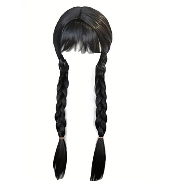 New Deluxe Dress Up Costume for Wednesday Addams Girls Halloween - Picture 8 of 8